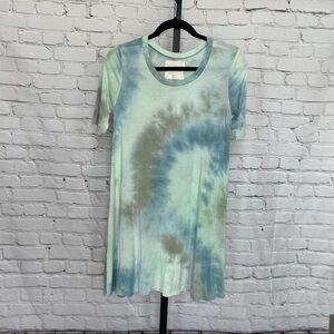 By Together You & I Tie Dye Tunic Dress